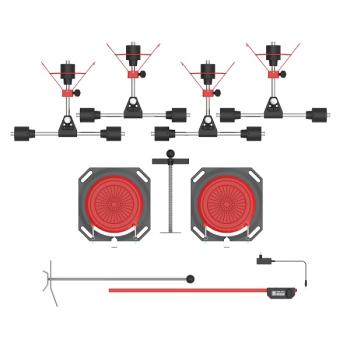 Preview: Fasep Achsmessgerät VCO-K2.WinTrax2.N.VAPL A669.006